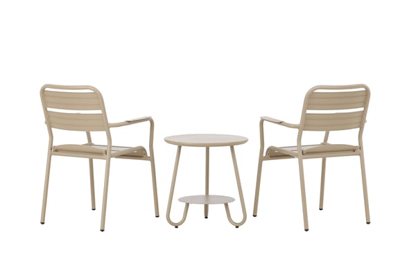 Ulkokalustesetti, Faro, 50cm, Beige