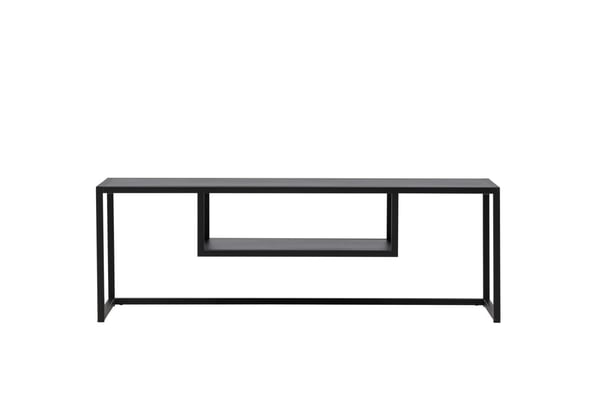 TV-taso, Riverside, 120x40 cm, Musta