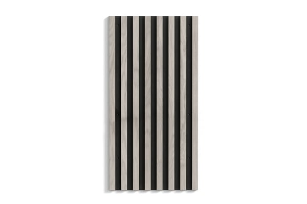 Seinäpaneeli - Yöpöytä, Toulon, L40,5xK80 cm, Valkaistu