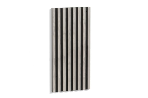 Seinäpaneeli - Yöpöytä, Toulon, L40,5xK80 cm, Valkaistu