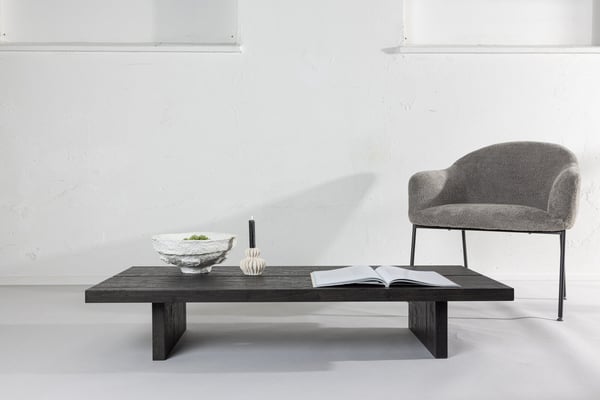 Sohvapöytä, Lancaster, 60x140 cm, Mocca