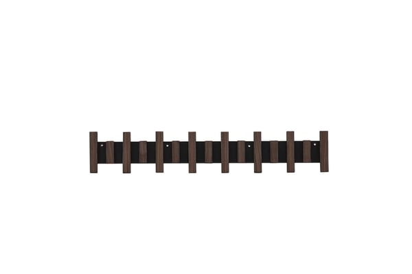 Seinähattuhylly, Nimes, 75x3.5x13 cm, Mocca