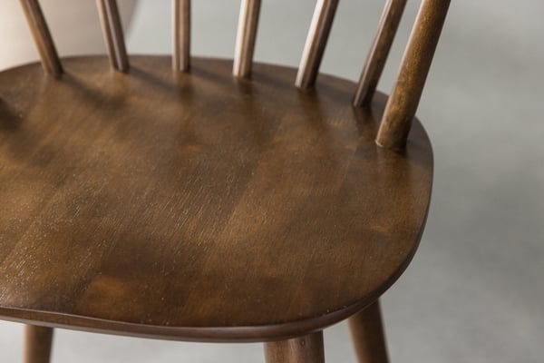 Ruokatuoli, Bobby 2-pack, 53x55x76 cm, Mocca