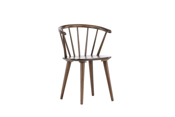 Ruokatuoli, Bobby 2-pack, 53x55x76 cm, Mocca