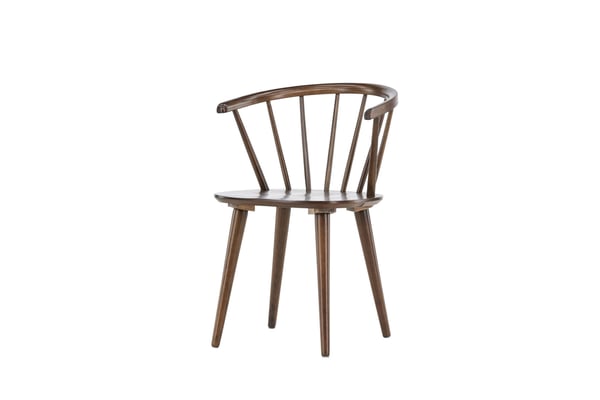Ruokatuoli, Bobby 2-pack, 53x55x76 cm, Mocca