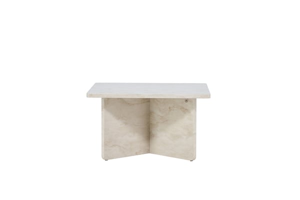 Sohvapöytä, Ålesund, 75x75 cm, Beige