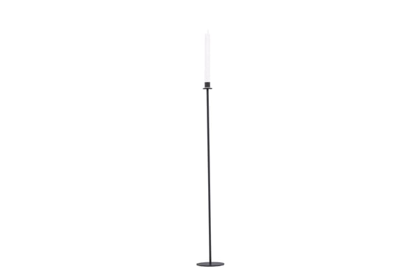 Kynttilänjalka, Högehall K102cm, 12x102 cm, Musta