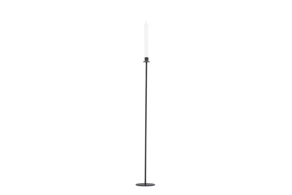 Kynttilänjalka, Högehall K102cm, 12x102 cm, Musta