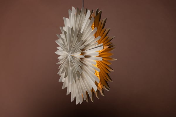 Riippuvalaisin, Sälen, 60cm, Beige