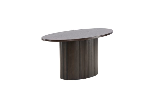 Sohvapöytä, Bianca Oval, 120x55 cm, Mocca