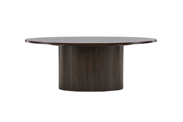 Sohvapöytä, Bianca Oval, 120x55 cm, Mocca