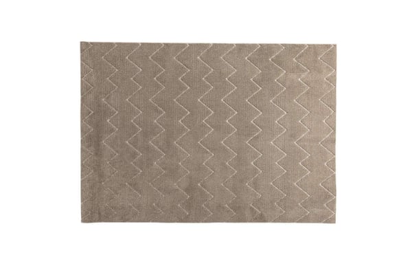 Matto, Fia Polyester Shaggy, 290x200 cm, Ruskea