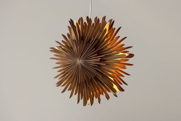 Riippuvalaisin, Sälen, 35 cm, Ruskea