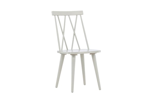 Ruokatuoli, Mariette 2-pack, 50x43x88 cm, Vaaleanharmaa