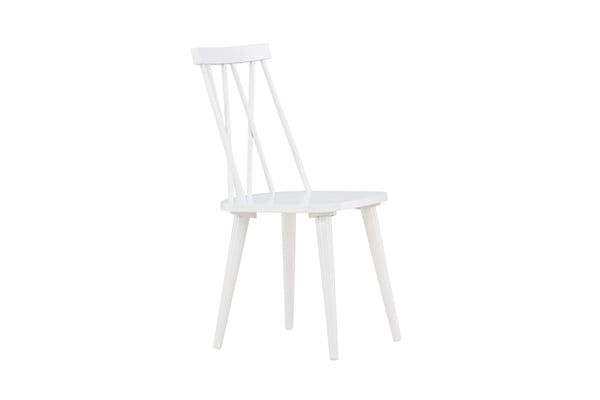 Ruokatuoli, Mariette, 50x43x88 cm, Valkoinen