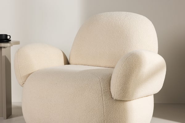Tuoli, Sevilla Single Sohva, 84x87x105 cm, Beige