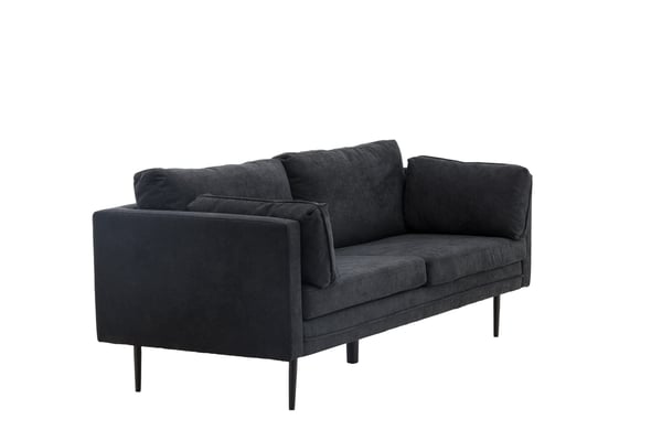 Sohva, Boom, 203x90 cm, Musta