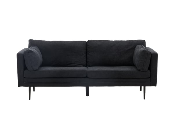 Sohva, Boom, 203x90 cm, Musta