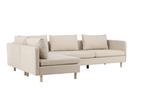 Kulmasohva, Zero, 295x195 cm, Beige
