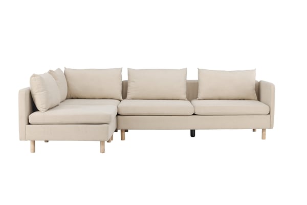 Kulmasohva, Zero, 295x195 cm, Beige