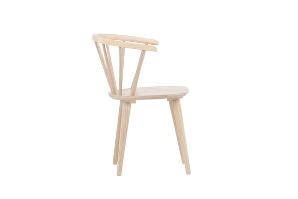 Tuoli, Bobby Dining 2-pack, 53x55x76 cm, valkolakattu