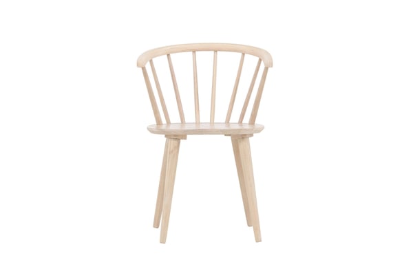 Tuoli, Bobby Dining 2-pack, 53x55x76 cm, valkolakattu