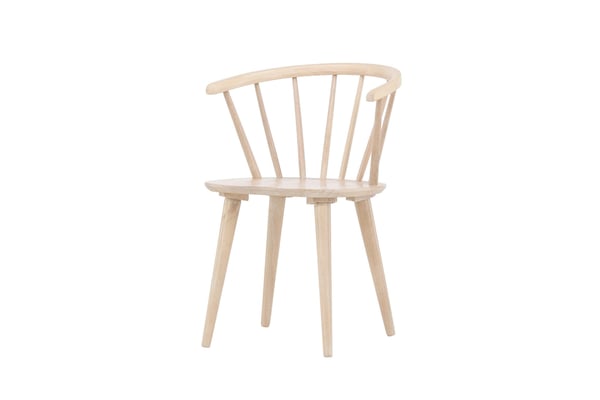 Tuoli, Bobby Dining 2-pack, 53x55x76 cm, valkolakattu