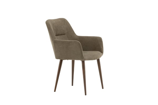 Ruokatuoli, Tomorrow 2-pack, 62x60x90 cm, Ruskea