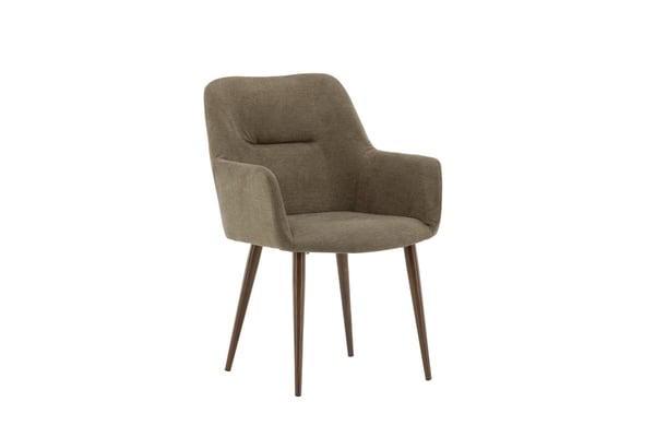 Ruokatuoli, Tomorrow 2-pack, 62x60x90 cm, Ruskea