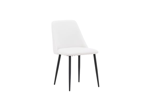 Ruokatuoli, Night-sarja 2-pack, 56x49x87 cm, Valkoinen