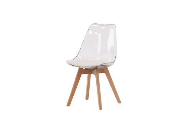 Ruokatuoli, Edvin, 50x49x85 cm, Luonnonväri