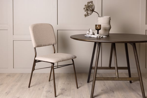Ruokatuoli, Seda 2-pack, 56x48.5x94 cm, Beige