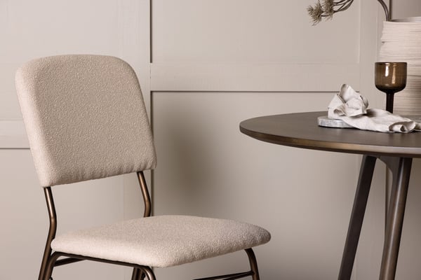 Ruokatuoli, Seda 2-pack, 56x48.5x94 cm, Beige