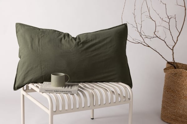 Tyynynpäällinen, Ronja, 50x90 cm, Vihreä