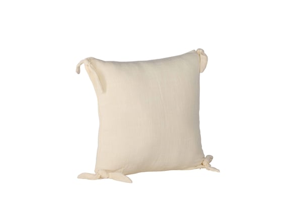 Tyynynpäällinen, Nora, 40x40 cm, Valkoinen