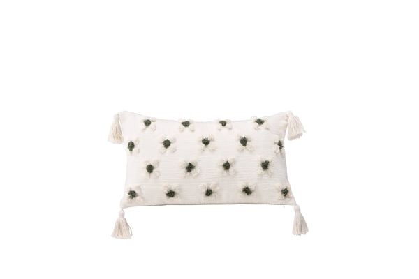 Tyynynpäällinen, Millie, 30x50 cm, Valkoinen