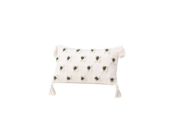 Tyynynpäällinen, Millie, 30x50 cm, Valkoinen