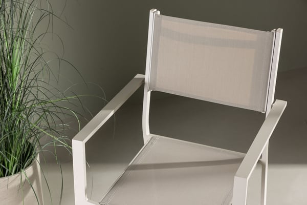 Ulkopöytätuoli, Copacabana, 61x56,5x88 cm, Beige