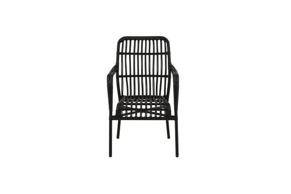 Lounge-tuoli, Rizal, 64x90x57 cm, Musta