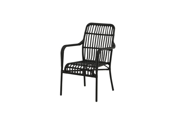 Lounge-tuoli, Rizal, 64x90x57 cm, Musta