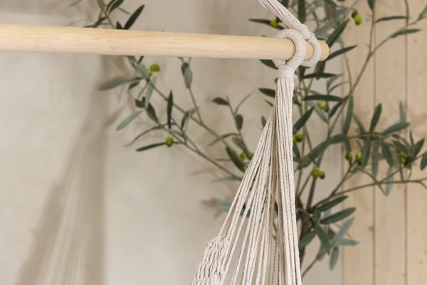 Riippukeinu, Kalino Swing kangas, 110x34 cm, Offwhite