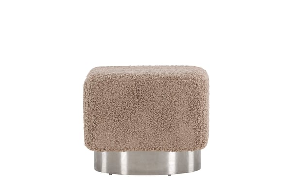 Rahi/Pouf, Newton, 45x38 cm, Hopea/Beige