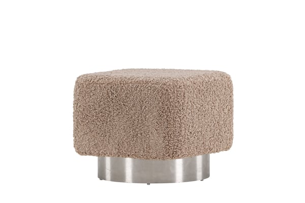 Rahi/Pouf, Newton, 45x38 cm, Hopea/Beige
