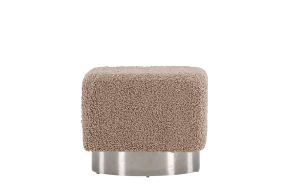 Rahi/Pouf, Newton, 45x38 cm, Hopea/Beige