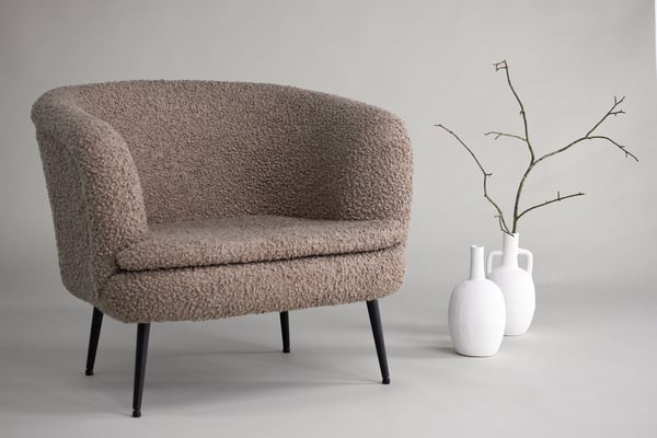Sohva, Nordkoster Single, 80x75x81 cm, Beige