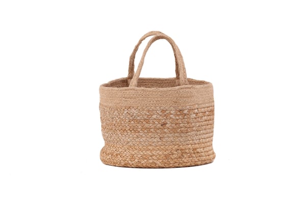 Säilytyskori, Mumbai Jute, ø32 cm, luonnonväri