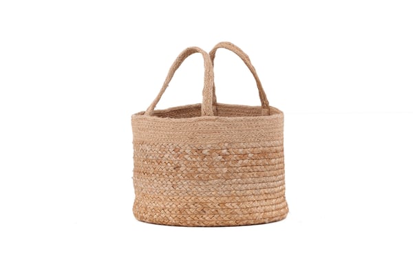 Säilytyskori, Mumbai Jute, ø32 cm, luonnonväri