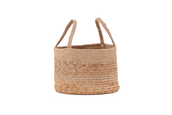 Säilytyskori, Mumbai Jute, ø32 cm, luonnonväri