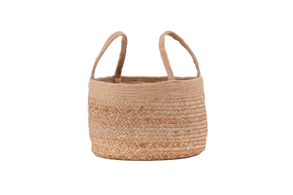 Säilytyskori, Mumbai Jute, ø32 cm, luonnonväri