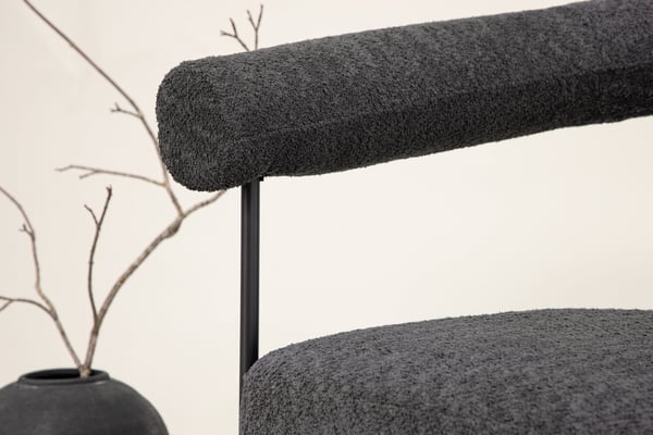 Nojatuoli, Hökåsen x Josefin Lustig, 81x75,5x88 cm, Tummanharmaa